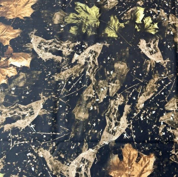 Композитная фланелевая ткань с принтом